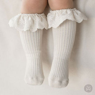 Luna - knee socks vanilla