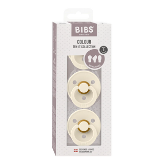 BIBS Try-It Collection 3 pack - Ivory